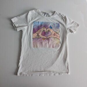 Heart Hands Swiftie Shirt PLAY for imperfections girls size med